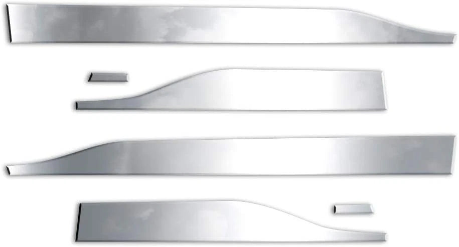 6pc. Luxury FX Rocker Panel Trim Upper Kit for 2019-2023 Toyota Rav4