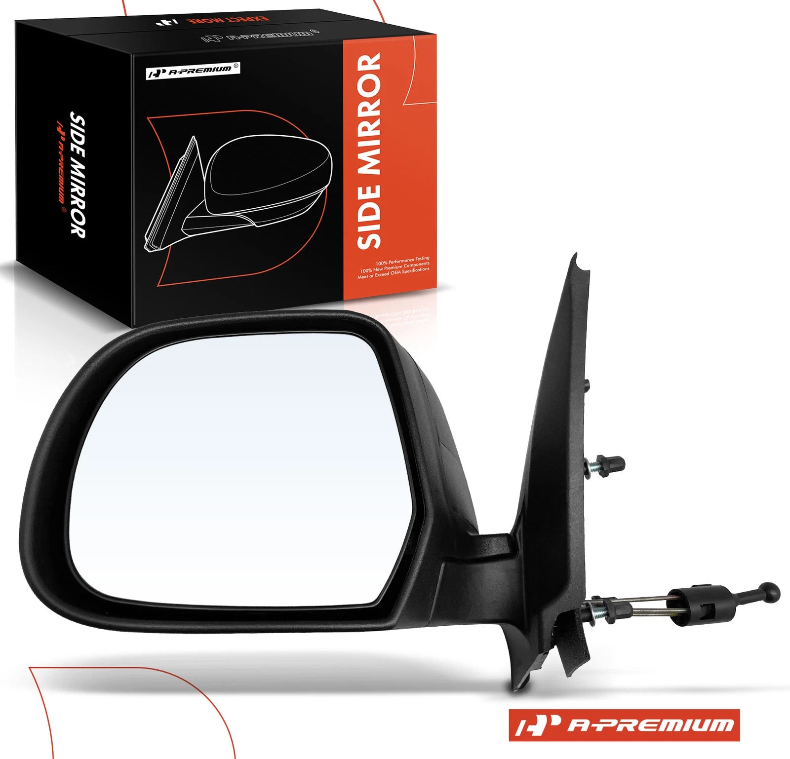 Driver Manual Mirror for Nissan Versa (2012–2014)