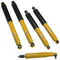 Extended Shock Absorber + Steering Damper Set for Hilux 4x4 Leaf Spring 83-97