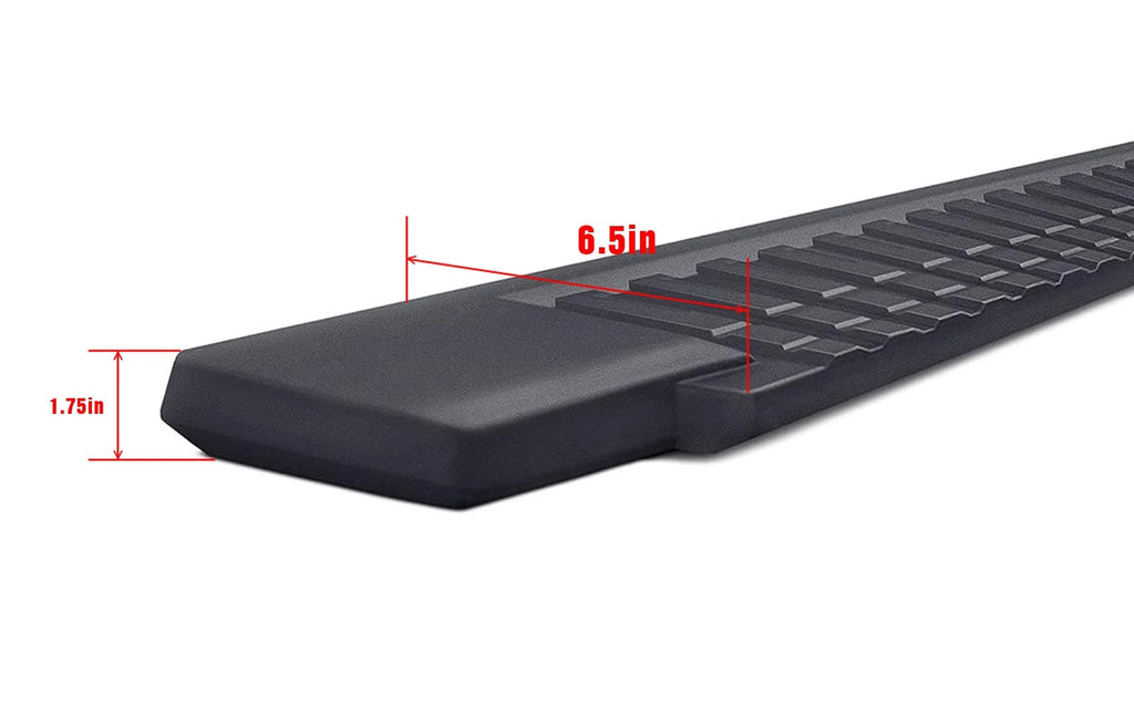 Black Step Nerf Bars for Toyota Tundra Double Cab (2022-2026)