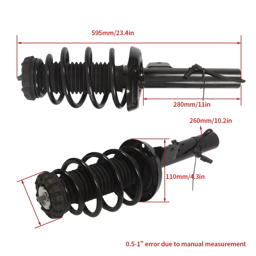 2X Front Suspension Strut Shocks w/ Electric for Cadillac XTS (2013–2019) 84677093