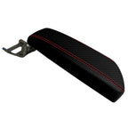 Center Console Armrest Cover for Kia Optima (2011–2015) Red Stitch