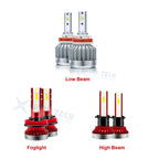 LED Headlights for Ford Focus 2012-2018 (H1/H11) High Low Beam Fog Light