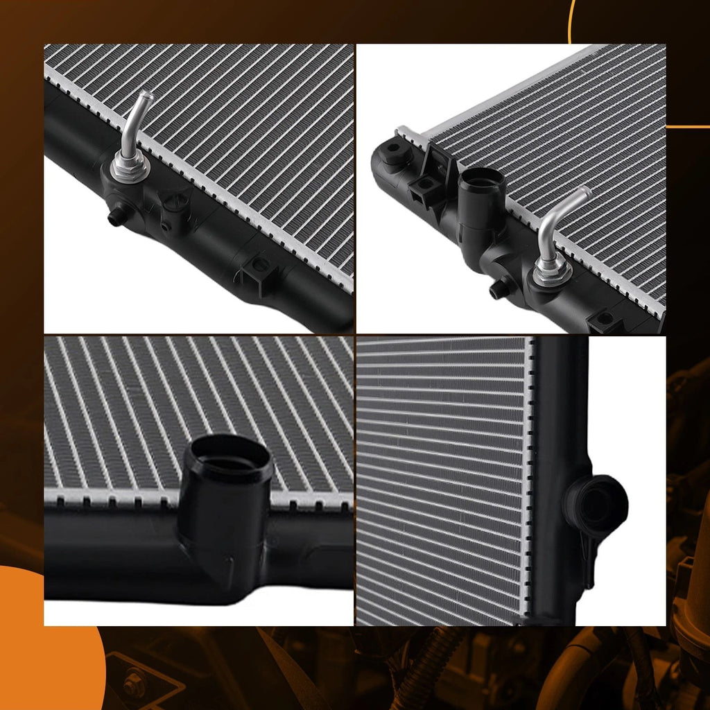 Aluminum Radiator for Honda Pilot (2003-2004) with Trans Cooler