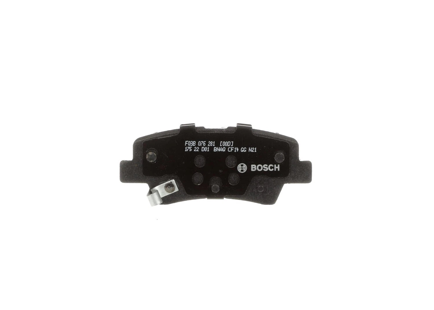 Bosch Rear QuietCast Ceramic Brake Pads w/ Hardware for