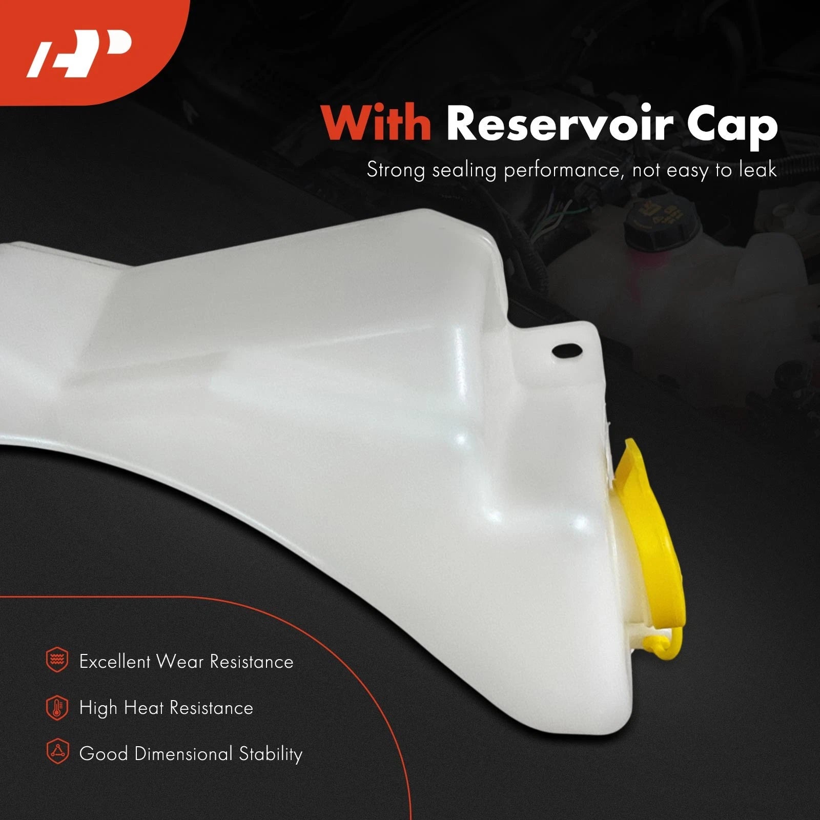 Coolant Reservoir with Cap for Subaru Outback, Forester, Impreza (2000-2001)