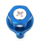 NRG Innovations NOP-200BL Aluminum Magnetic Engine Oil Drain Plug Bolt for