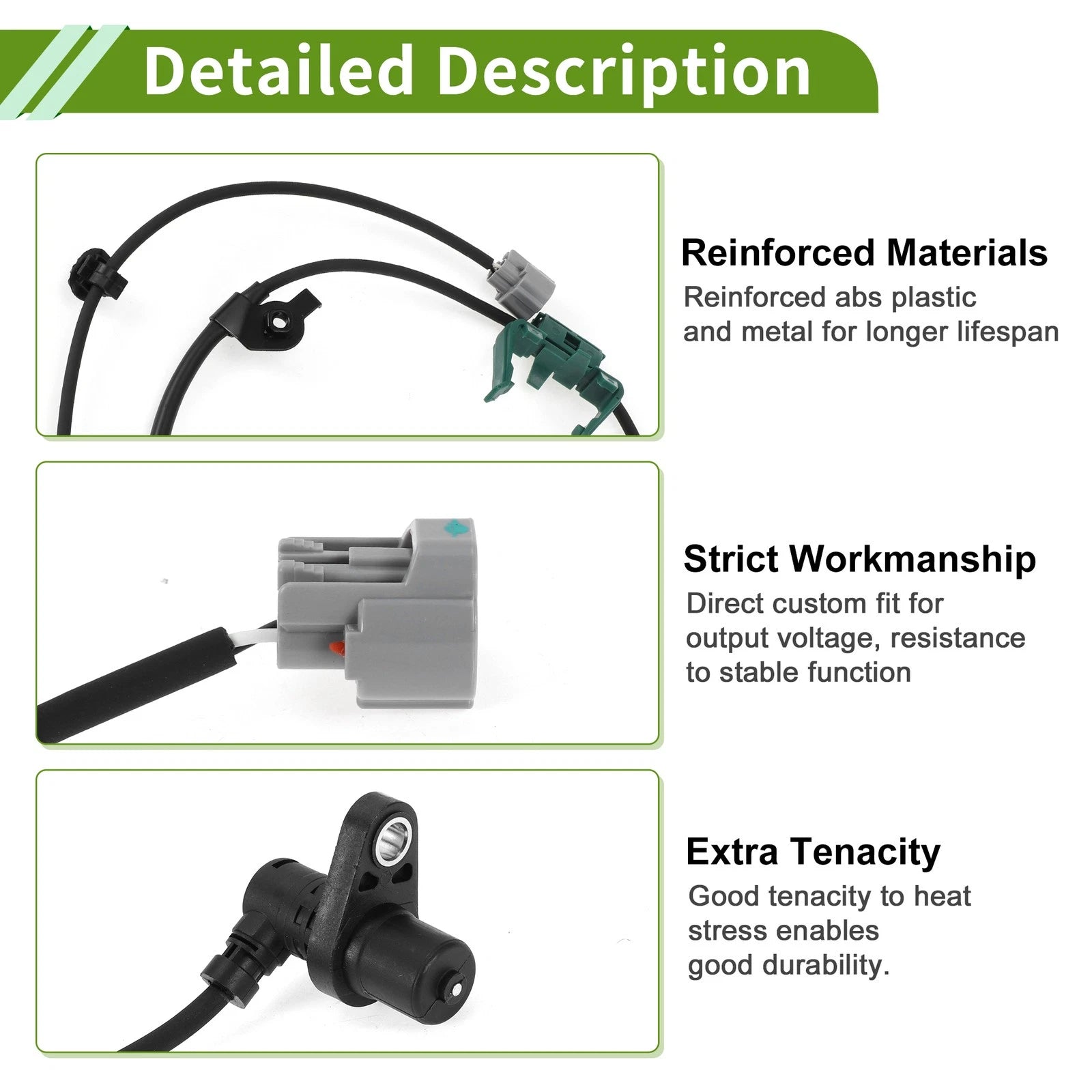 ABS Wheel Speed Sensor No. 8954205020 for Toyota Carina E (1992–1997)