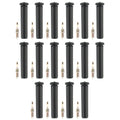 NGK 16 Spark Plugs & Denso Coil Boots Kit for Challenger Durango 300 (2006–2023)