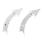 Set of 4 Yellow Bike Reflectors for Universal Use (No Tools Required)