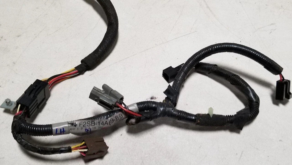Power Seat Switch Harness Set LH Driver Side with Lumbar Pump for Thunderbird (1989–1995)