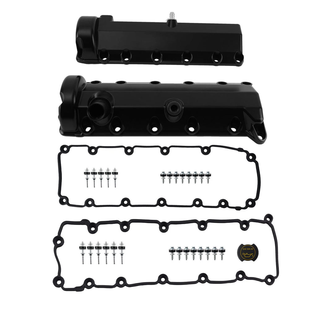 Aluminum Valve Cover Set for Ford Lincoln 4.6L 5.4L V8 (1997–2004) 7C2Z6582A