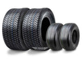 Set of 2 Turf Tires for Zero Turn Lawn Mower (13X6.5-6 & 22X9.5-12) - 13081/13135