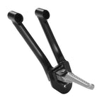 Black Passenger Footpegs Footrests for Honda Rebel CMX300 CMX500 (2017-2025)