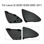 Fog Light Cover ABS Black for Lexus IS (2009–2011)