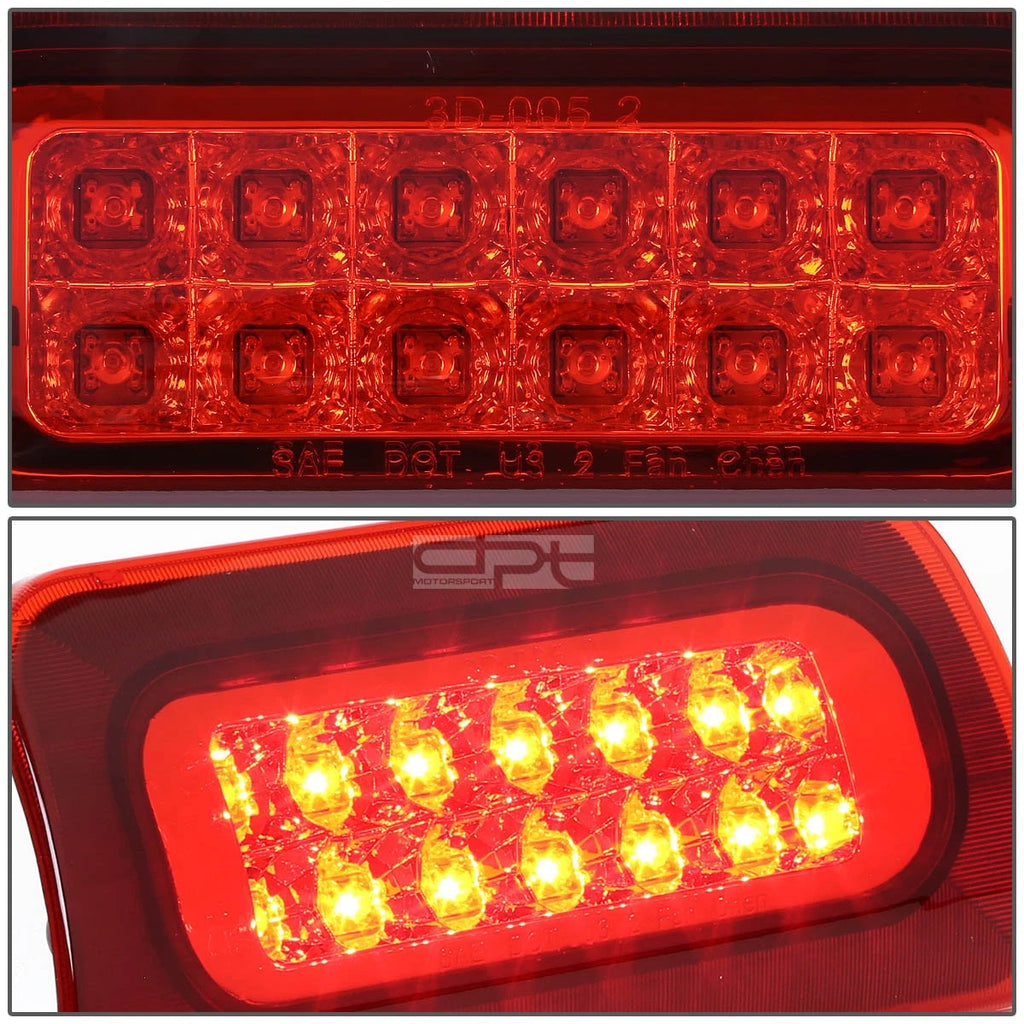 2X LED Third Brake Light for Chevy S10/GMC Sonoma (1994–2003)