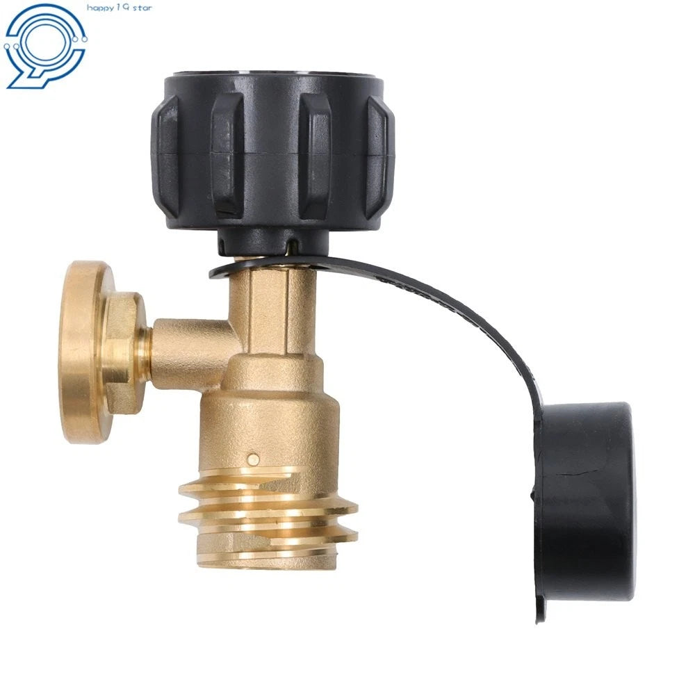 Universal QCC1 Propane Tank Gauge for 5-40 lb Tanks with POL Connection