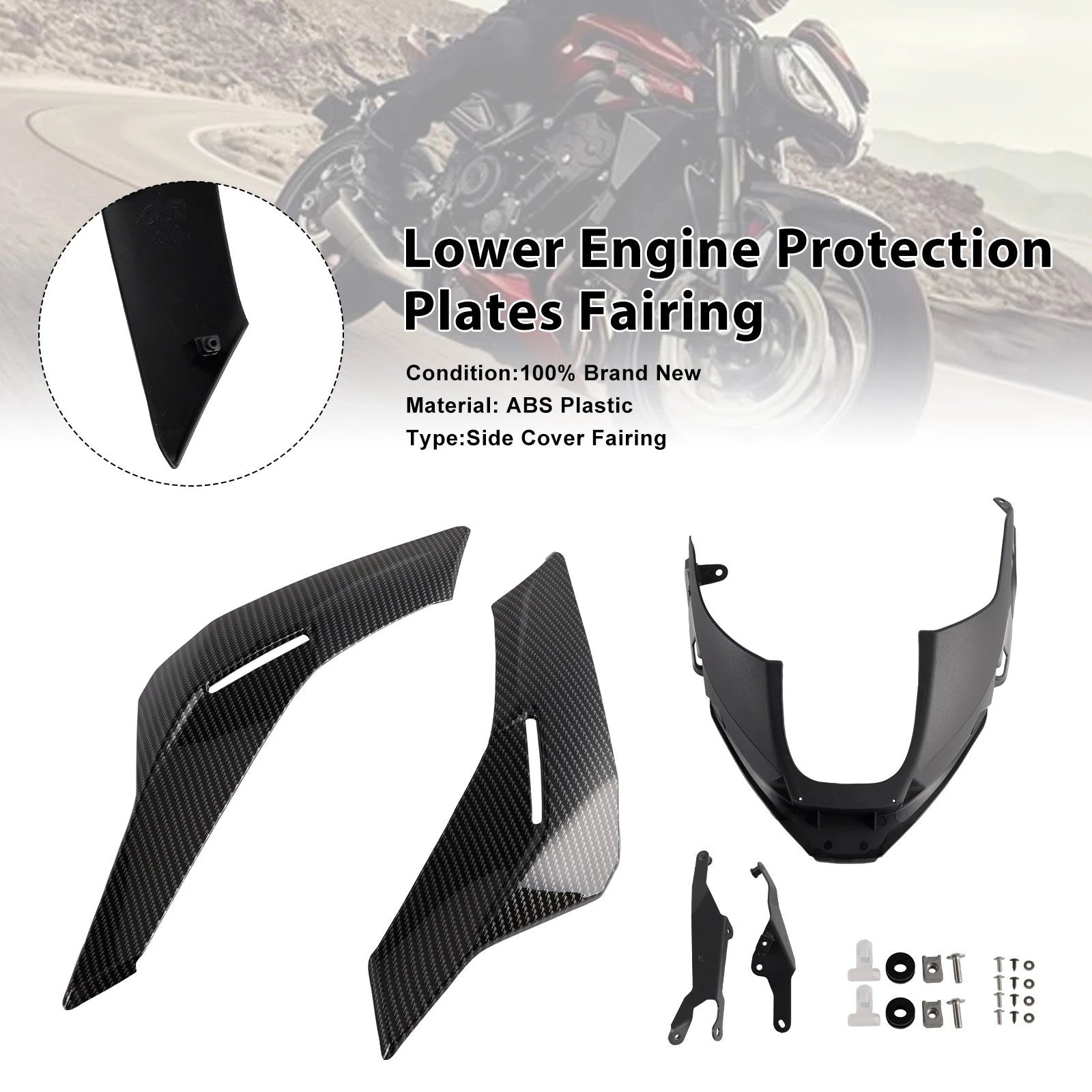 Lower Belly Pan Guard for Street Triple 765 R/RS (2023–2025) CBN