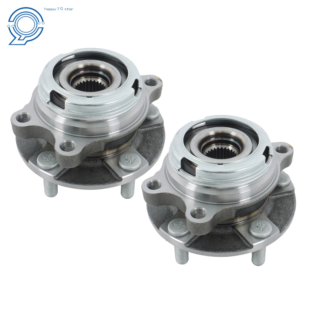 2X Front Wheel Hub Bearing for Infiniti Q50 Q60 Q70 G37 QX50 QX70 M35 M37 (2014–2020)