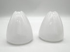 Parking Light Lenses Milky Glass Pair for 1937–1939 Chevy Passenger Car
