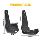 Set of 4 Splash Guards for Honda Civic (2016–2021) Front & Rear