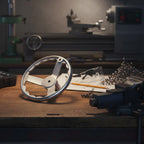 3-Spoke Handwheel for Equipment Upgrade (Oil-resistant, Smooth, Burr-free)