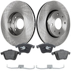 Brake Disc and Pad Kit for Volvo S40 (2004–2011) Front Left & Right