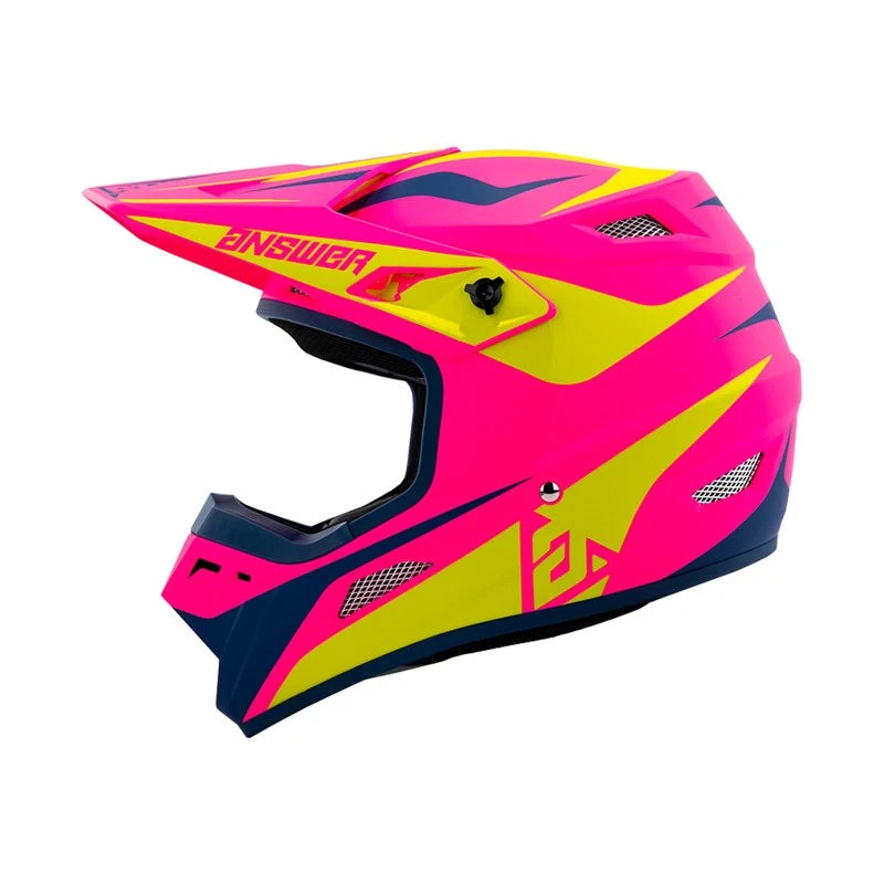 Answer 26 AR1 Motocross Helmet for (Small, Matte Pink)