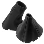 Manual Shift & E Brake Boot for Dodge Viper (2003–2006) Gray Stitch