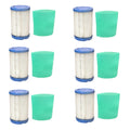 6X Air Filter & Pre-Filter for MTD (Replaces 4243)