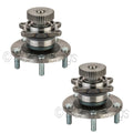 Set of 2 Rear Wheel Bearing Hub Assemblies for Chrysler Dodge Mitsubishi