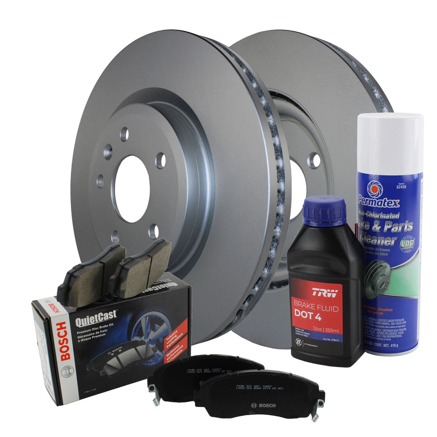 Front Brake Kit 325mm Rotors & Bosch Pads for Explorer Taurus (1995–2005)