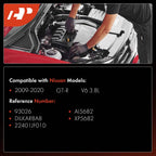 6x Double Iridium Spark Plugs for Nissan GT-R (2009–2020)