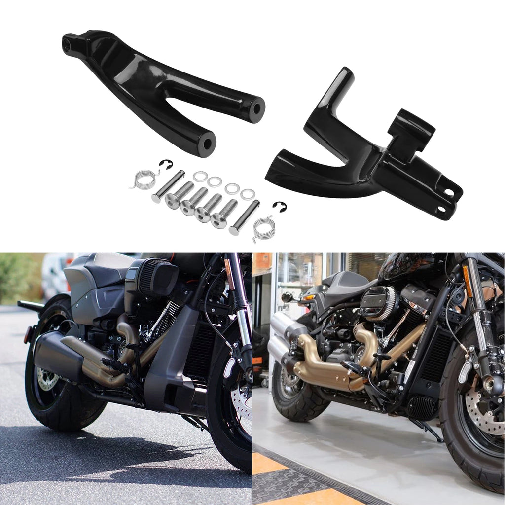 Standard Forward Controls Footpegs Bracket for Harley FLSB FXFB FXFBS FXBR (2018–2025)