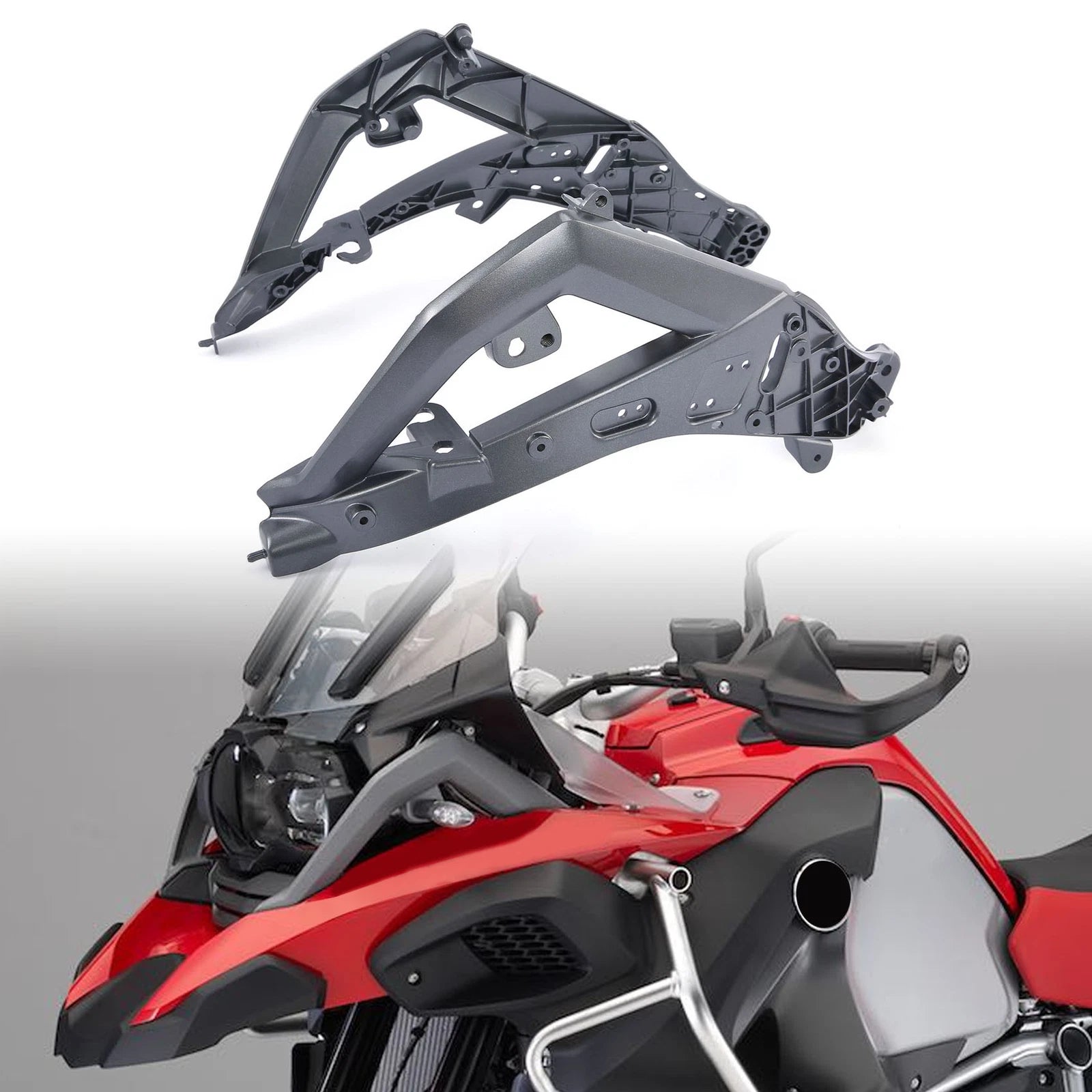 Front Panel Carrier Fairings Bracket for BMW R1200GS (2013–2019), R1250GS (2019–2023)