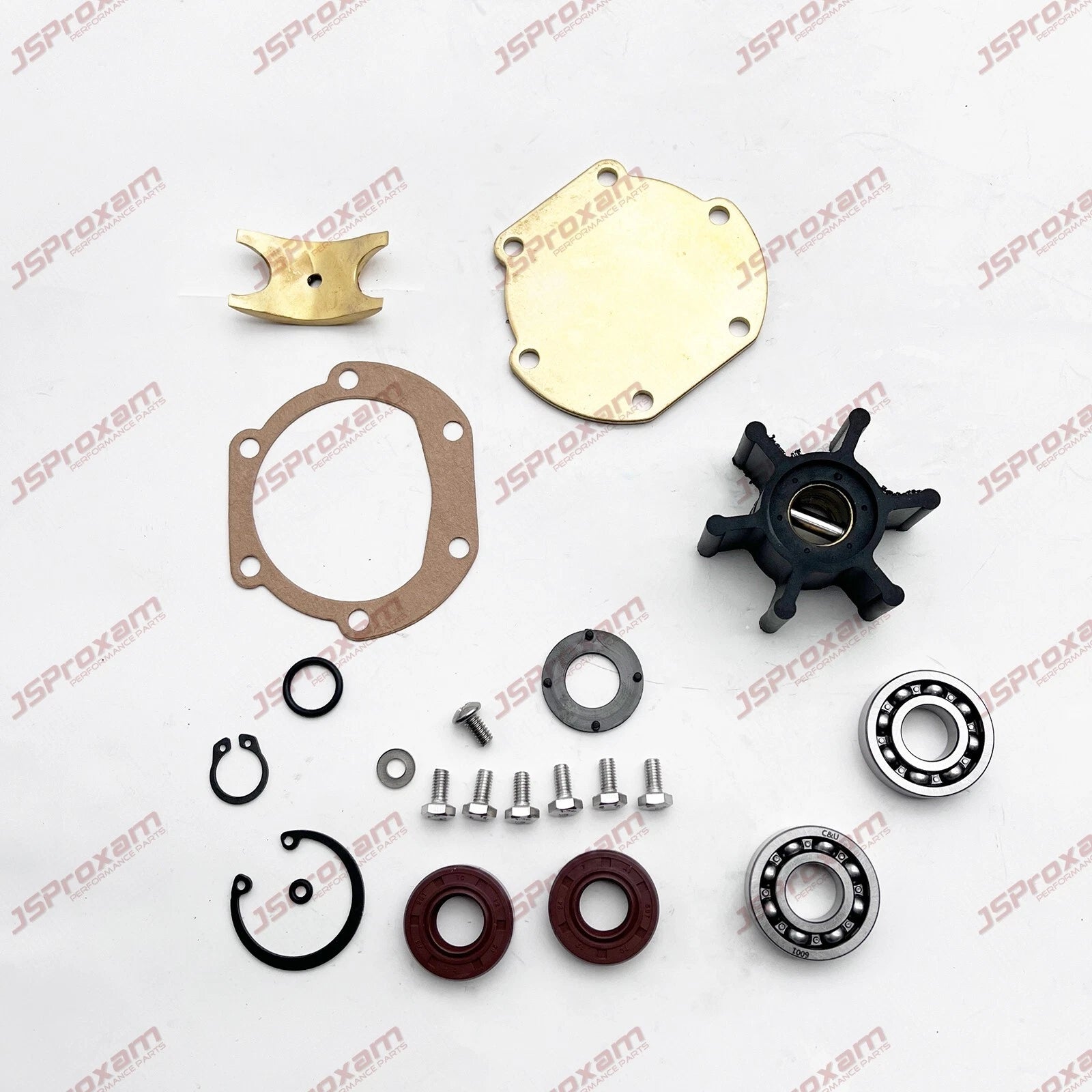 Sea Water Pump Wear Kit for Volvo Penta (21951370, 829895, 3580945, 3593654)