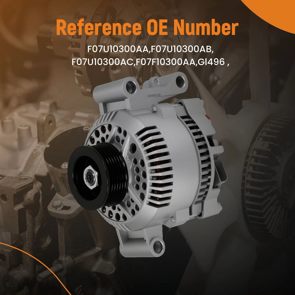 95A Alternator for Ford Aerostar V6 4.0L (1992–1993) F0PU-10346-BD