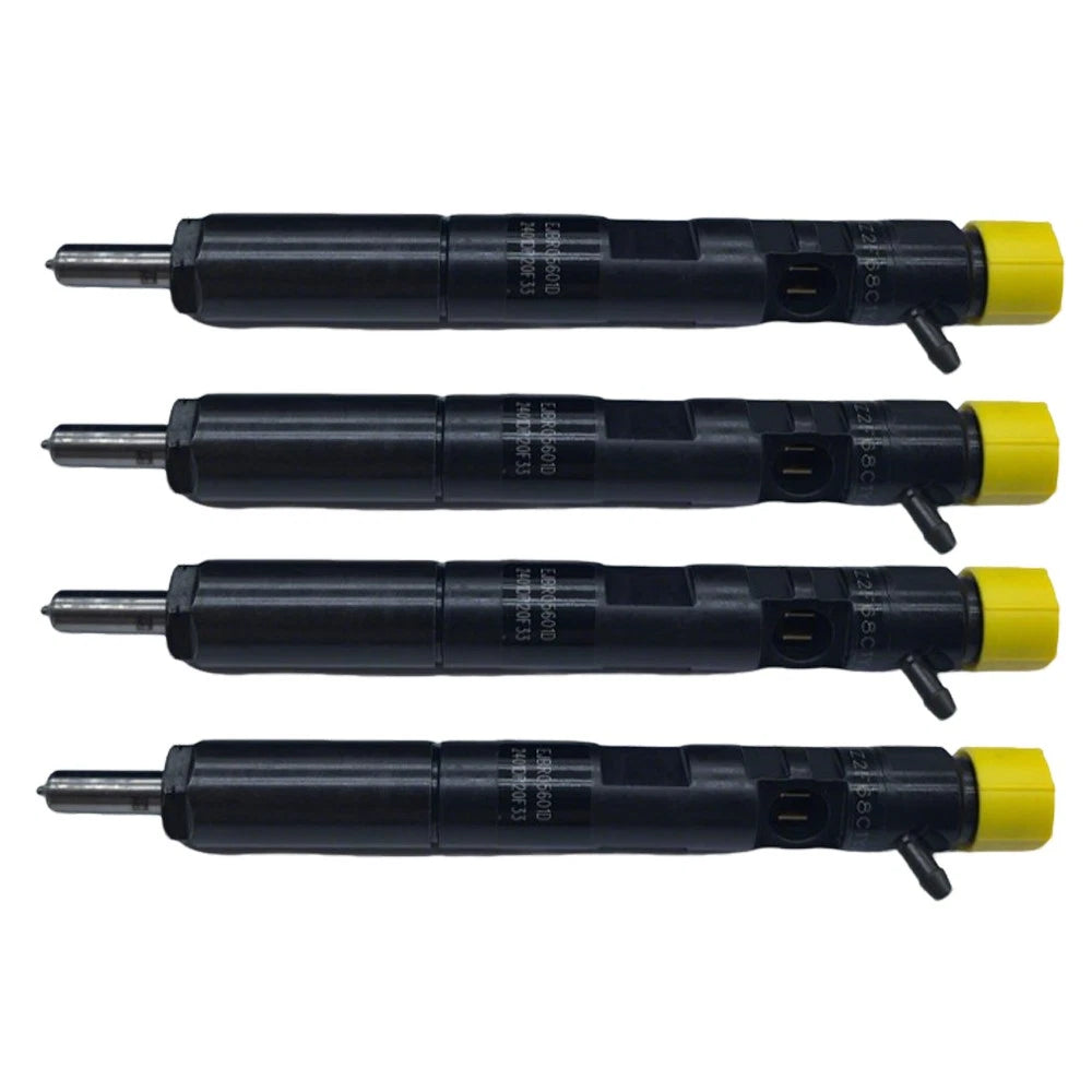 4X Injector for Renault Nissan 1.5 DCI Engine (166000897R, R05601D)