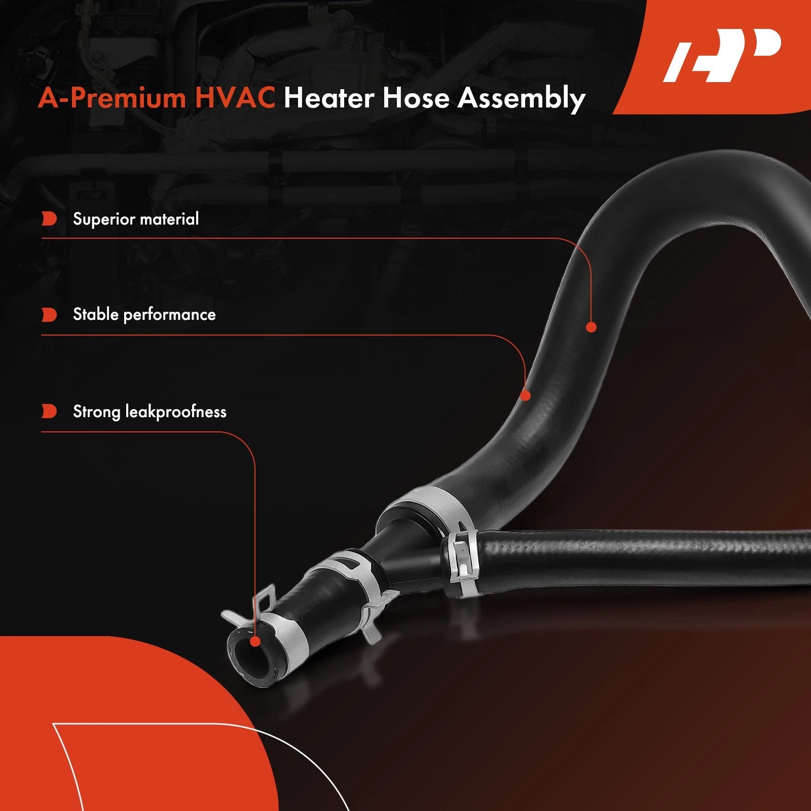 HVAC Heater Hose Assembly for Chevrolet Tahoe GMC Yukon (2000–2006)