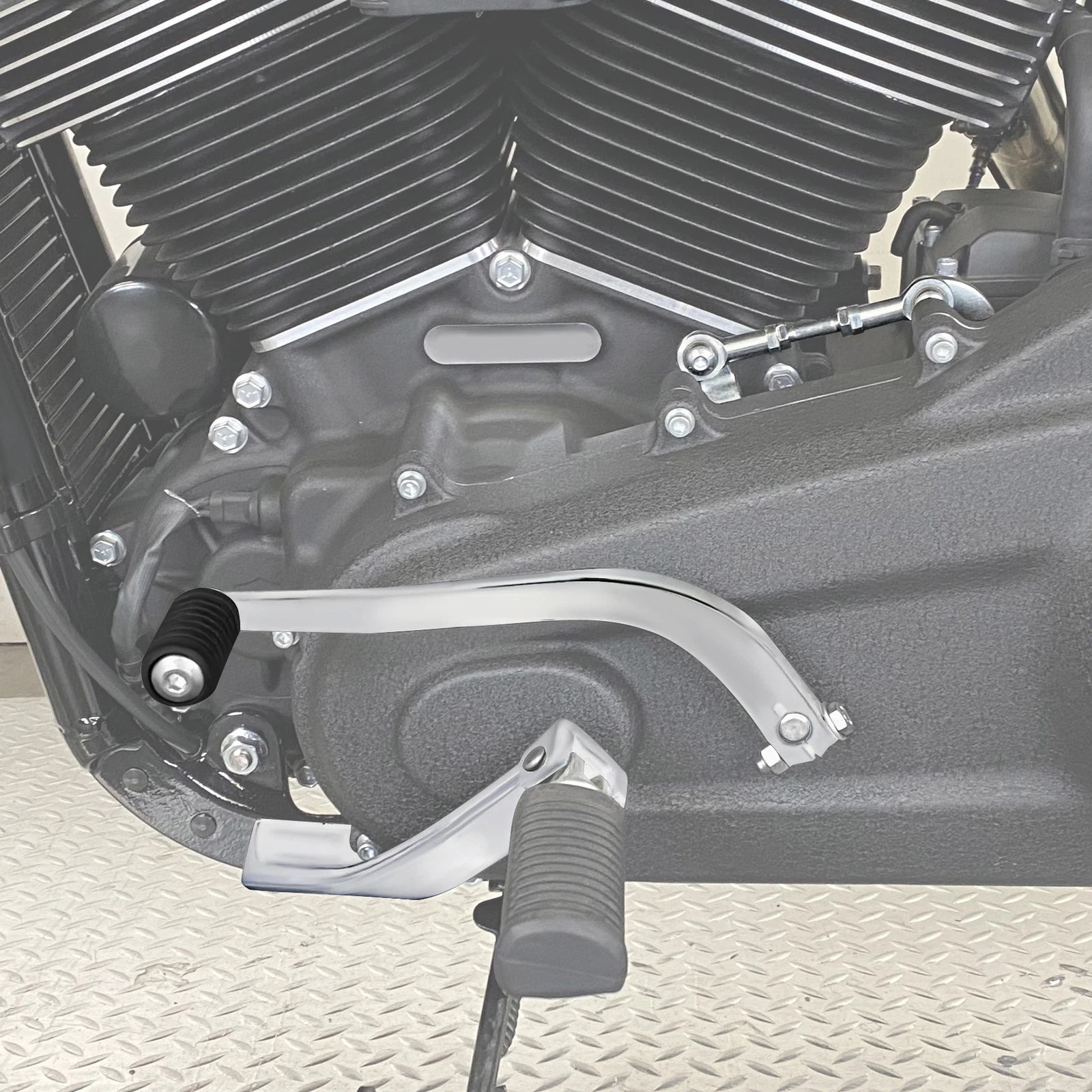 Mid Controls Shifter Side Set for Harley Softail Fat Bob Sport Glide (2018–2025)
