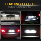 LED License Plate Lights for Toyota Prius RAV4 Venza (2010-2023)