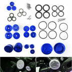Set of 2 Upper Frame Plugs Caps Covers for BMW R1200GS ADV LC (2014–2018)