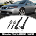 Front Inner Outer Tie Rod End Link Kit EV80210 for Honda Accord, Acura TSX (2003–2012)