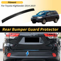 Bumper Guards for Toyota Highlander (2014–2019) Titanium Tone 1 Pc