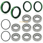 Front Wheel Bearings with Seals for Polaris Scrambler Sportsman Worker 500 400 335