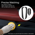 Set of 1 Car Door Anti Kick Pad Sticker Protector for Honda XR-V (2015–2019)