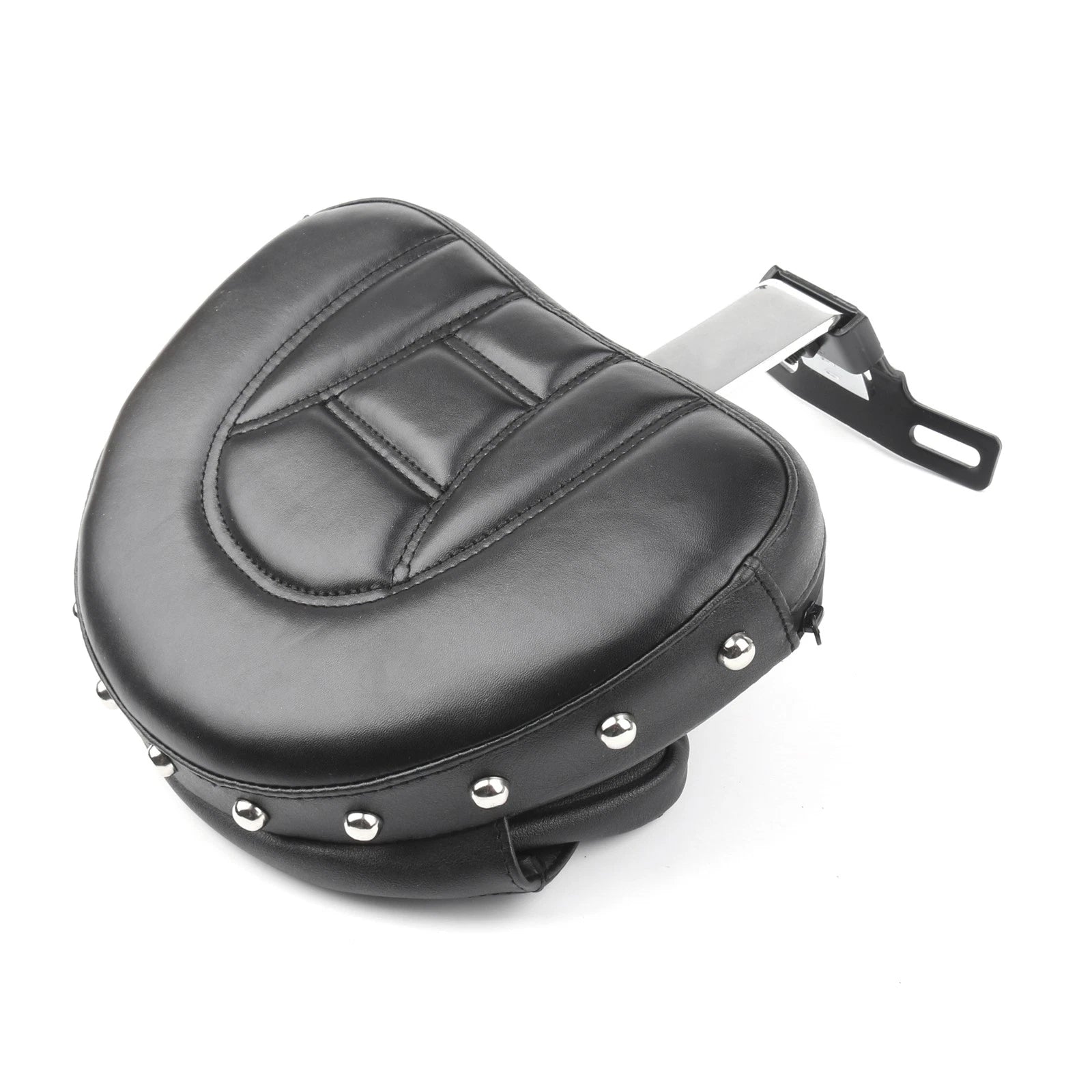 Driver Seat Backrest Pad for Harley Fatboy FLSTF Heritage Softail (2007–2017)
