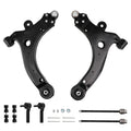 Set of 8 Front Lower Control Arms Sway Bar Tie Rods for Chevy Impala (2000–2013)