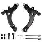 Set of 8 Front Lower Control Arms Sway Bar Tie Rods for Chevy Impala (2000–2013)