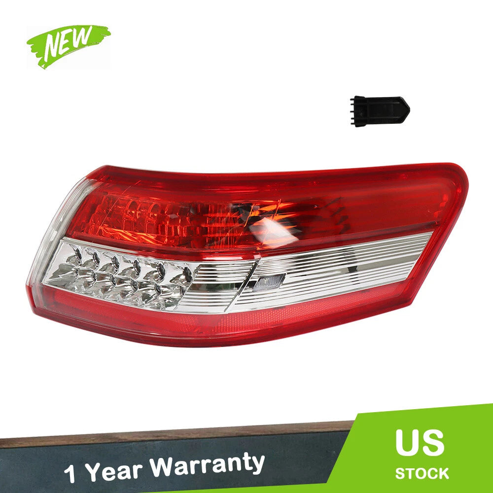 Chrome Right Passenger Side Tail Light for Toyota Camry (2010–2011)